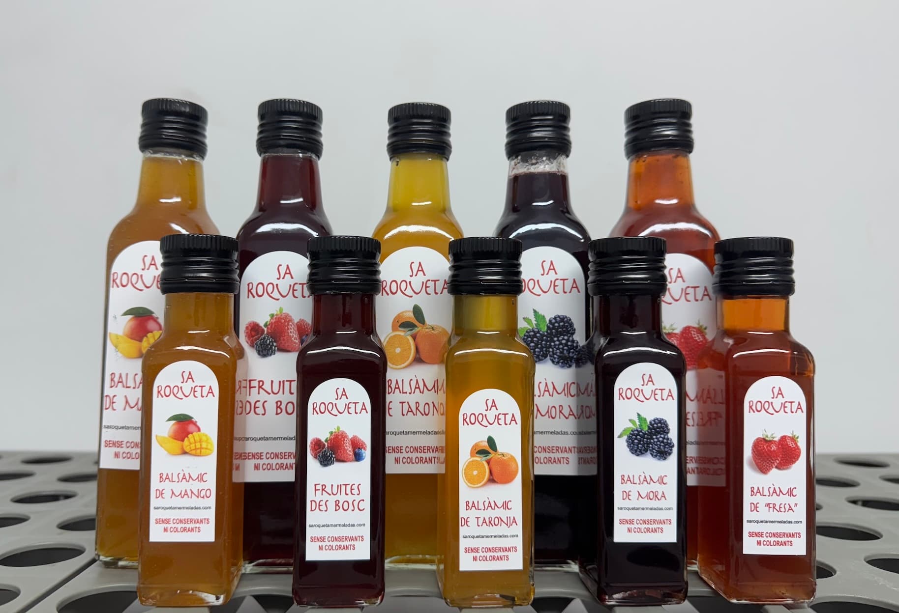 Set aus Sa Roqueta Orangen-Balsamico-Essig