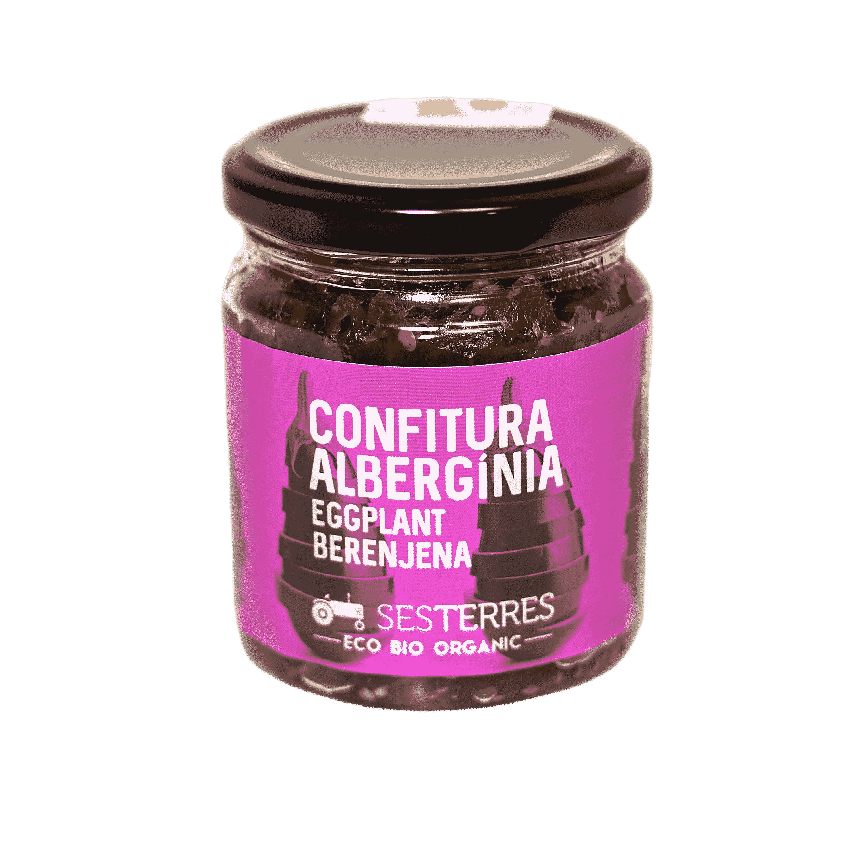 Bio-Auberginenmarmelade. Format 240 Gramm.