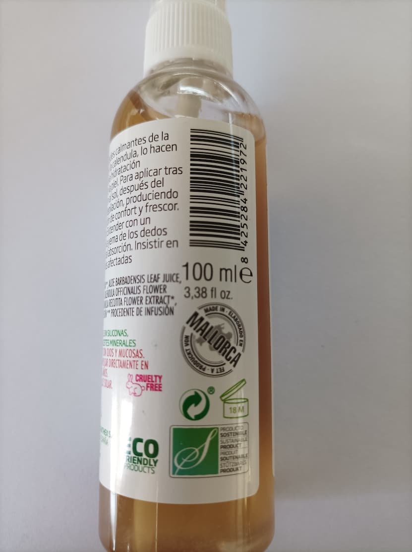 Imagen de etiqueta Gel after beach 100ml