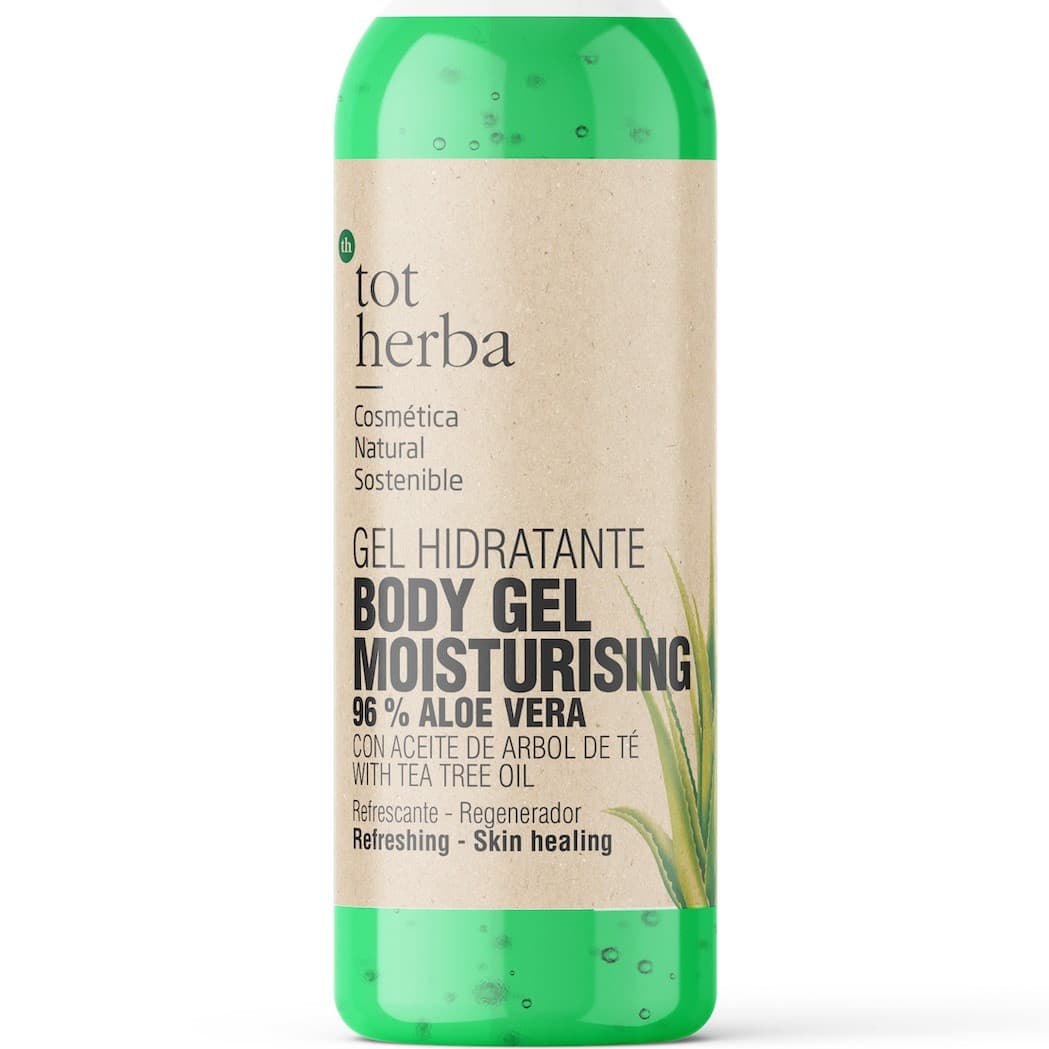 Imagen de la etiqueta Gel hidratante aloe vera y árbol de te 100ml